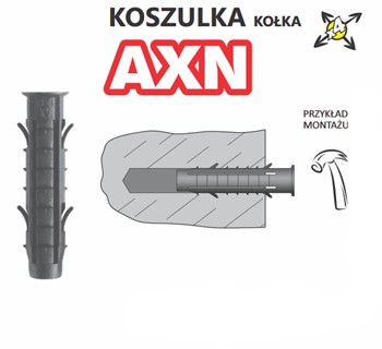 Koszulka kołka AXN / KOŁEK AXN Amex Starfix