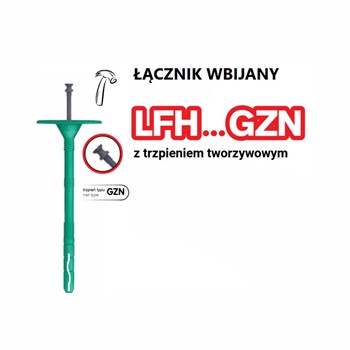 Kołek do styropianu i wełny LFH GZN 10x120