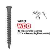 WKRĘT DO BETONU WDB 6,3/200 P (200 SZT.) STARFIX