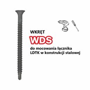 WKRĘT DO STALI WDS 4,8/80 P (200 SZT.) STARFIX